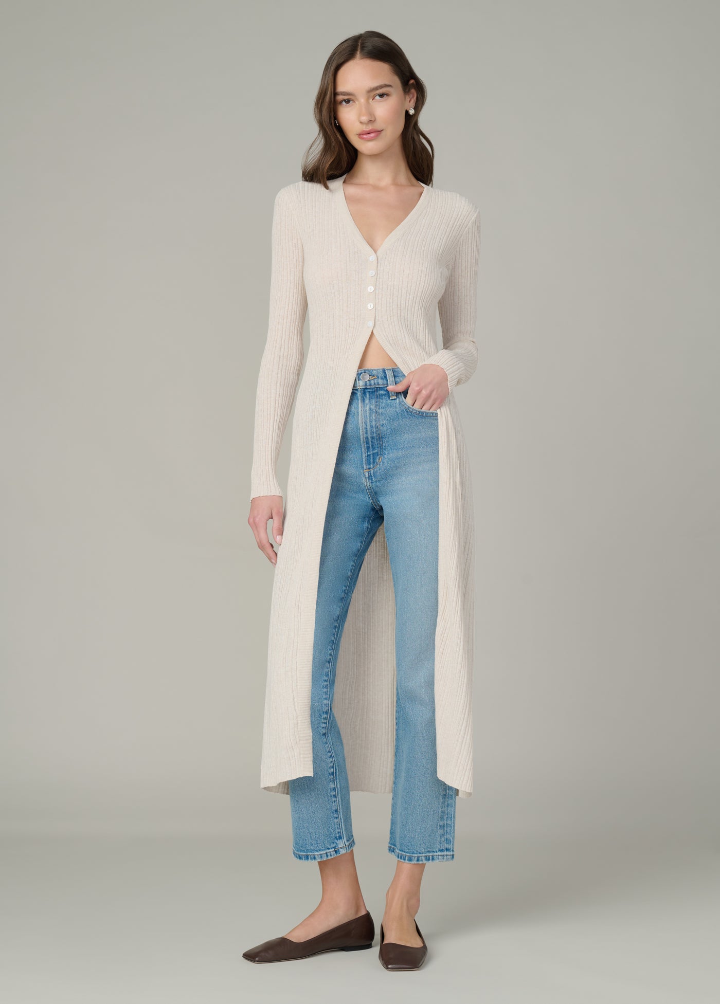 THE IRA DUSTER CARDIGAN